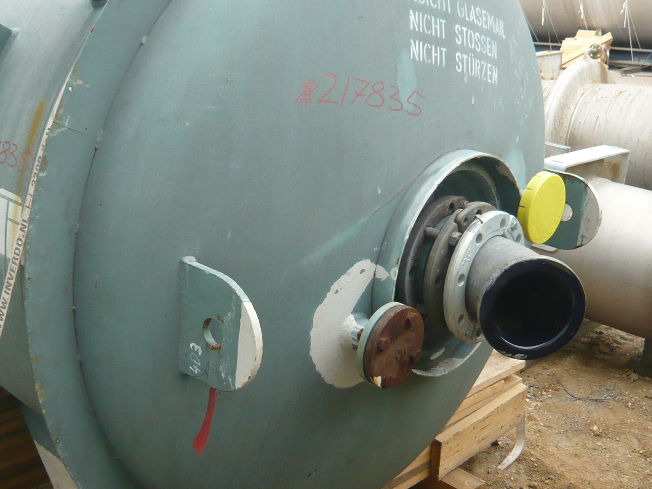 Glasslined Pfaudler CE Batch-Type Agitated Reactor - IPP# 217835