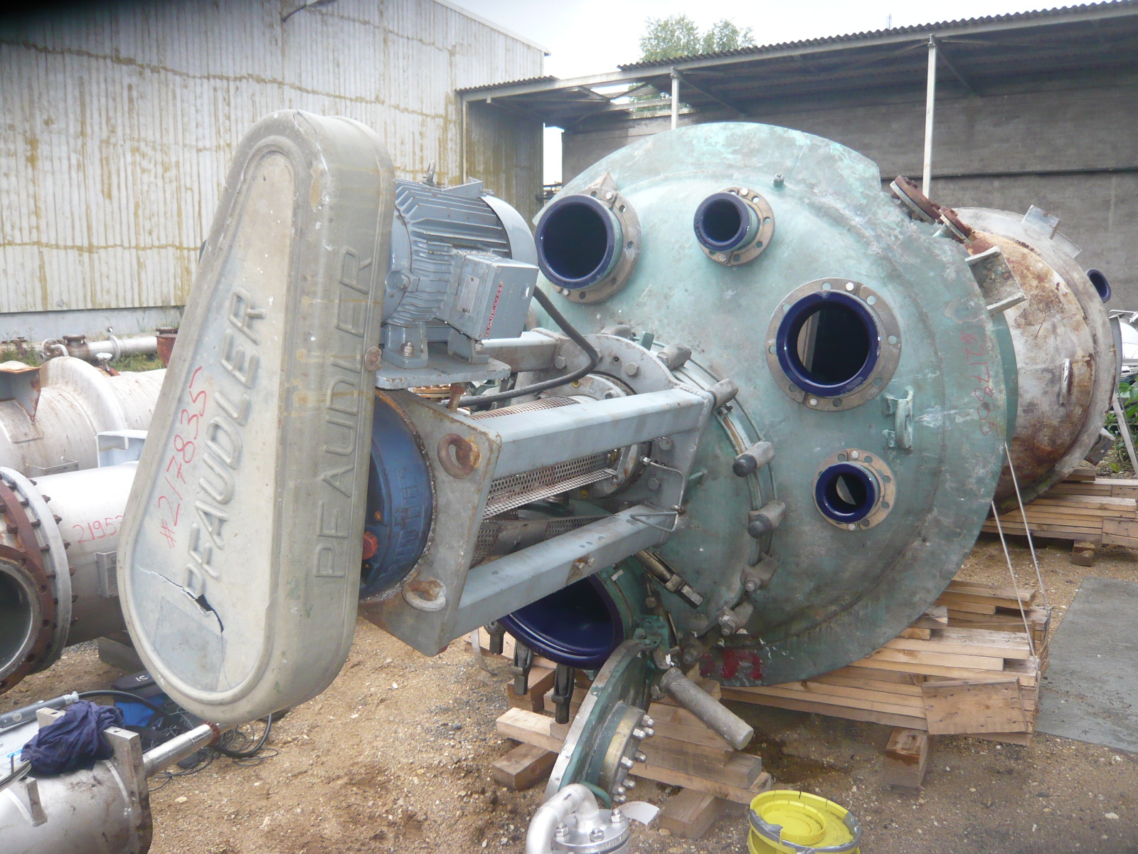 Glasslined Pfaudler CE Batch-Type Agitated Reactor - IPP# 217835