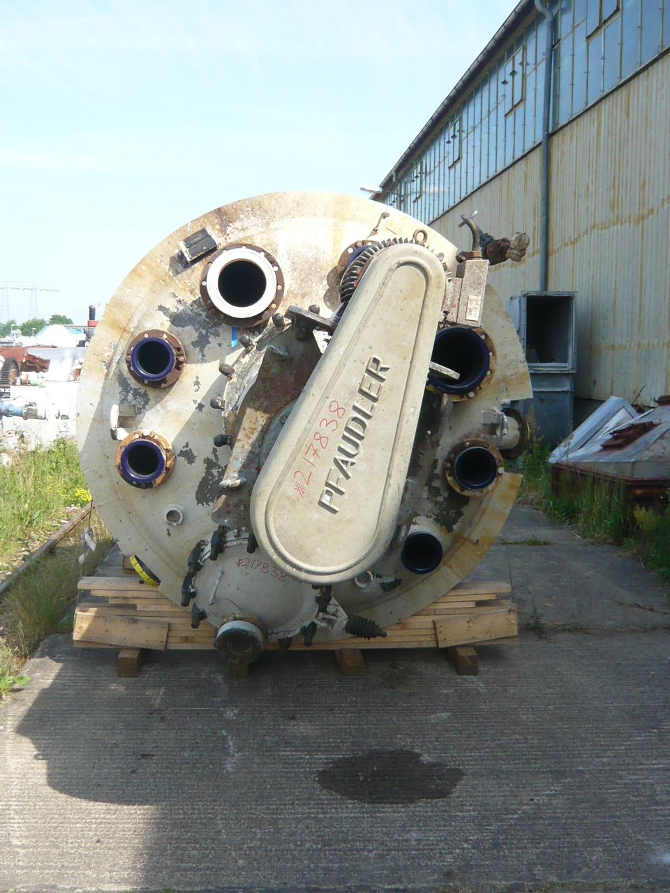 Glasslined Pfaudler CE Batch-Type Agitated Reactor - IPP# 217838