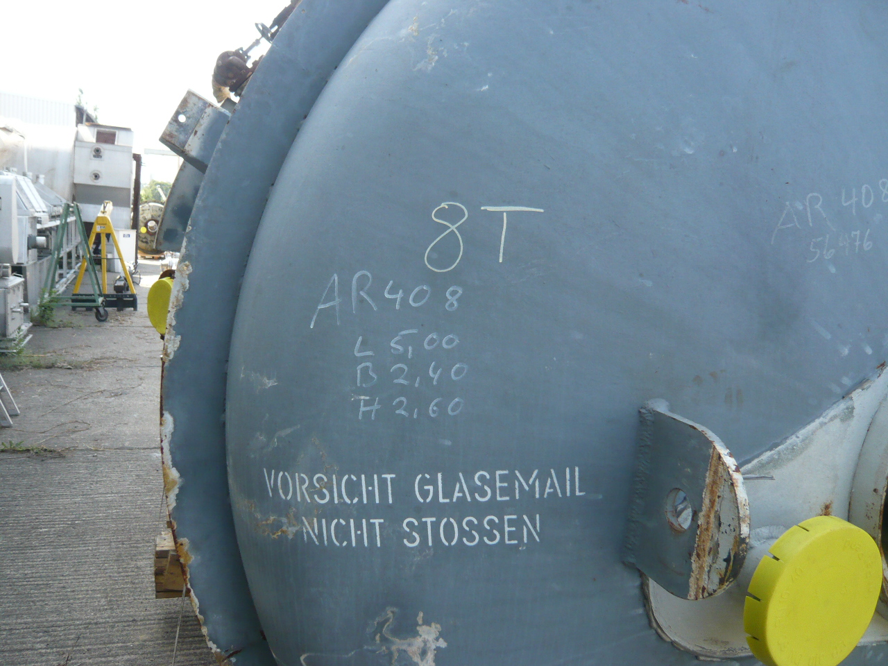 Glasslined Pfaudler CE Batch-Type Agitated Reactor - IPP# 217838