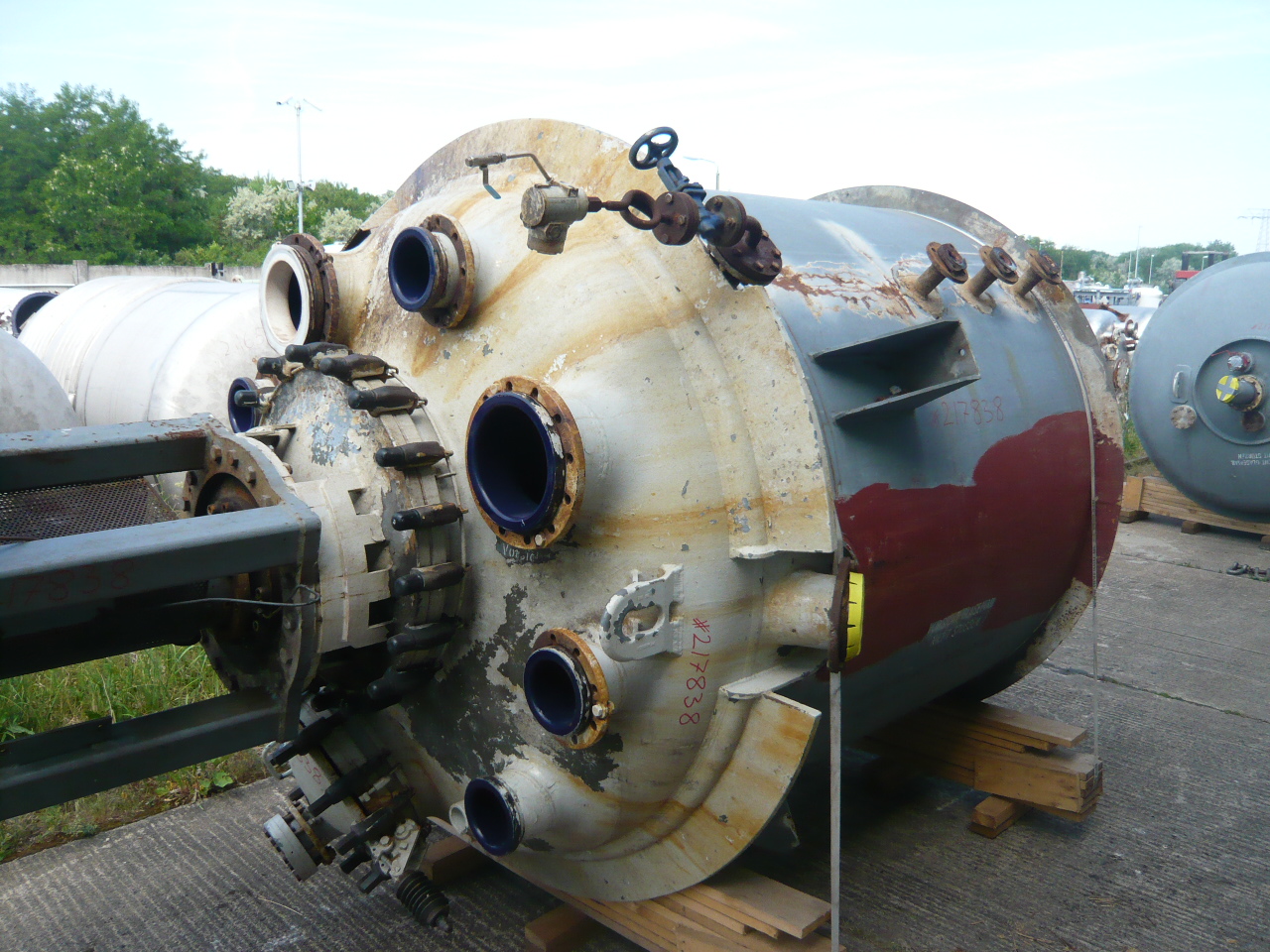 Glasslined Pfaudler CE Batch-Type Agitated Reactor - IPP# 217838