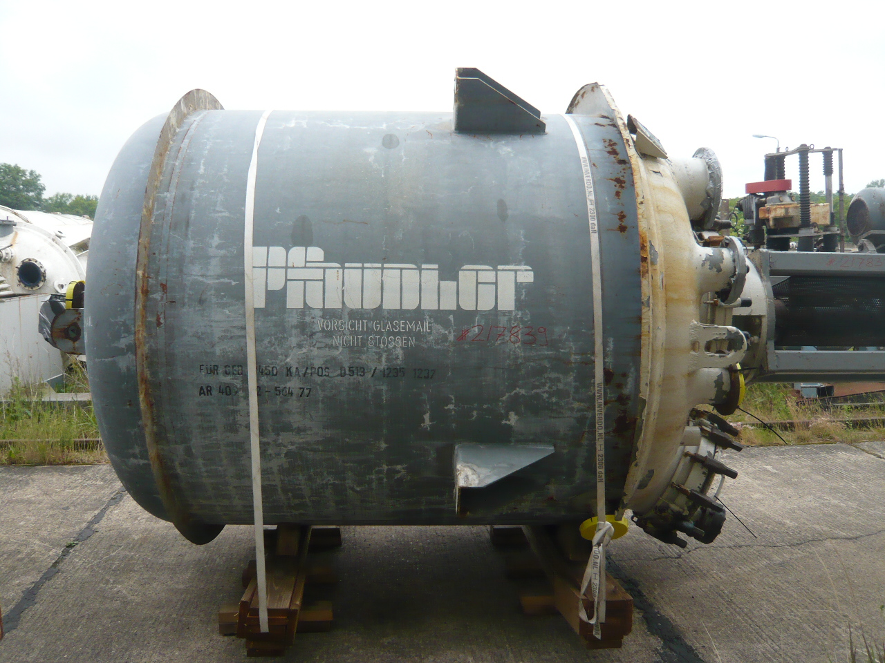 Glasslined Pfaudler CE Batch-Type Agitated Reactor - IPP# 217839