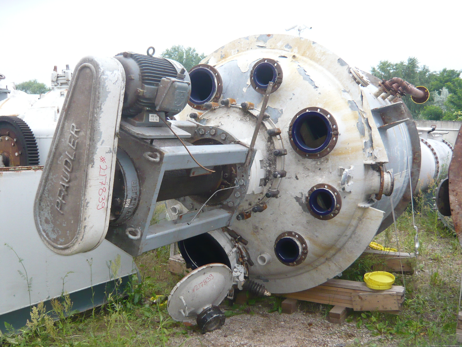 Glasslined Pfaudler CE Batch-Type Agitated Reactor - IPP# 217839