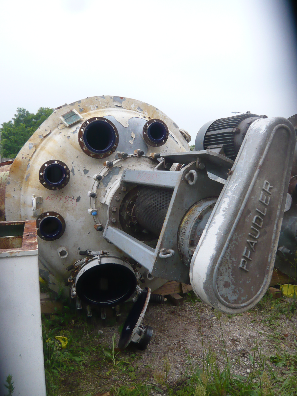 Glasslined Pfaudler CE Batch-Type Agitated Reactor - IPP# 217839