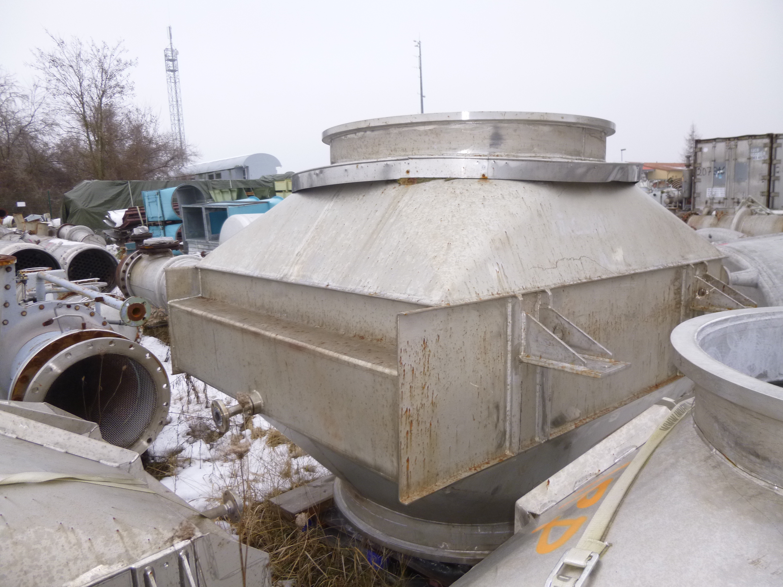  Shell and Tube Heat Exchanger 76 m² (818 ft²) Stainless Steel 321 For Sale - IPP# 217942