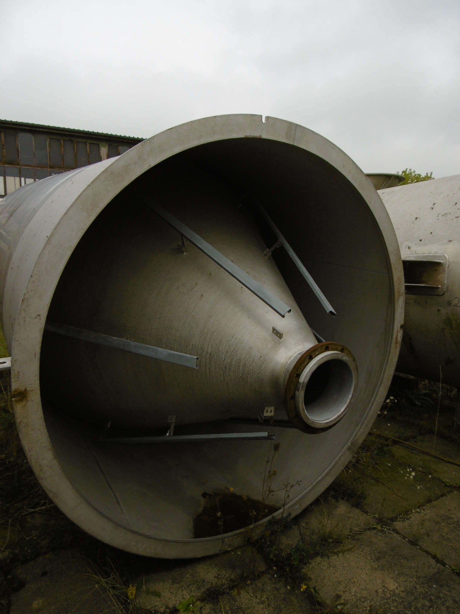  Stainless Steel 321 Cyclone Dust Collector 2,142 mm (84.3 in) For Sale - IPP# 217944