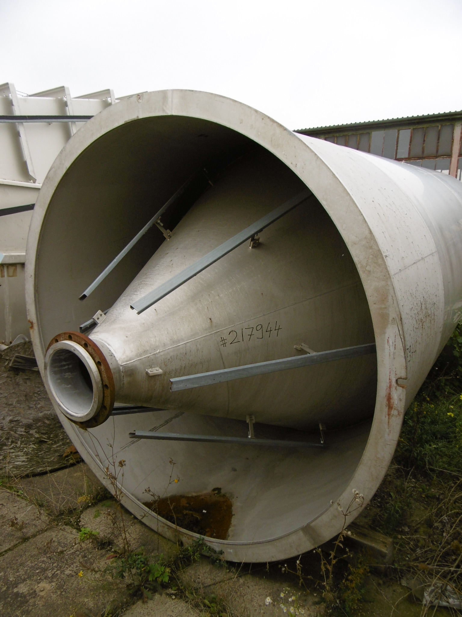  Stainless Steel 321 Cyclone Dust Collector 2,142 mm (84.3 in) For Sale - IPP# 217944