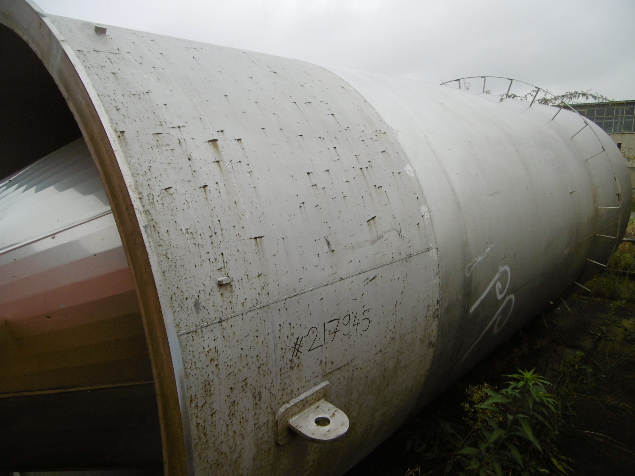  Stainless Steel 321 Cyclone Dust Collector 2,142 mm (84.3 in) For Sale - IPP# 217945