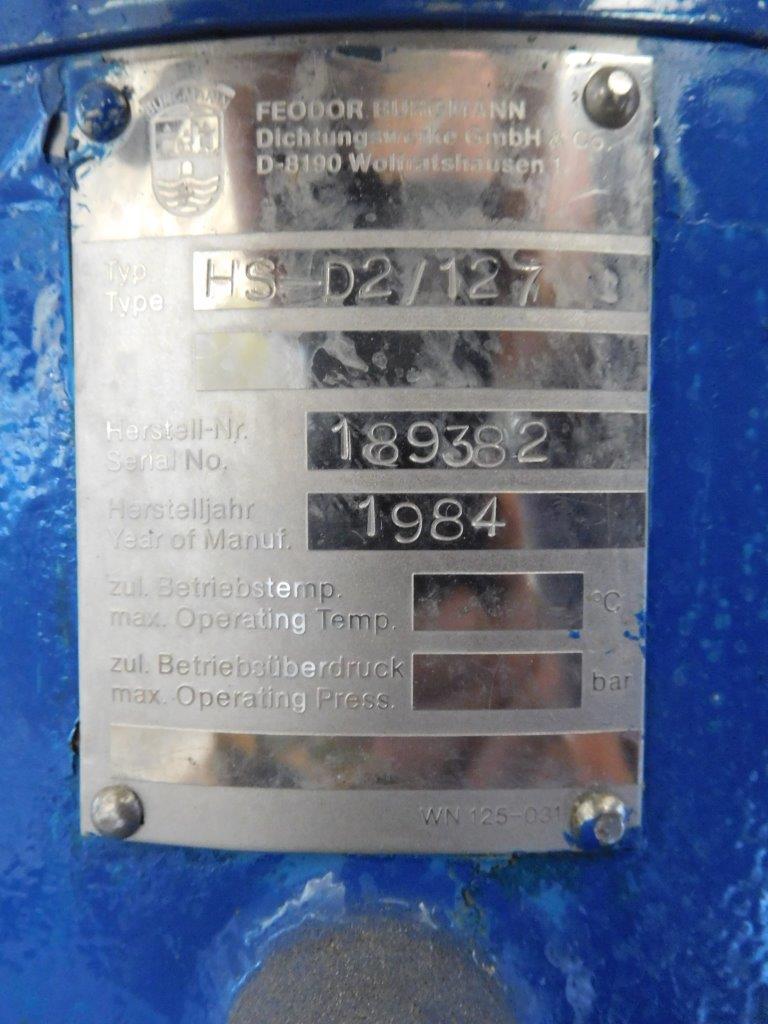 Stainless Steel Feodor Burgmann HS-D2/127 Mechanical Seal Miscellaneous Glass Lined Parts - IPP# 217908