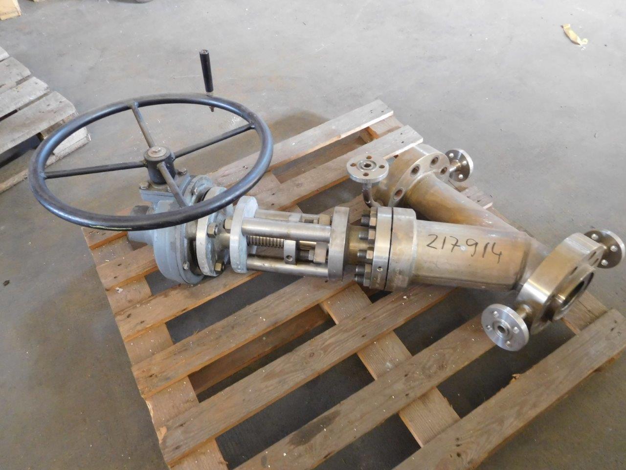  Stainless Steel 316 Gate Valve 76.2 mm (3 in) For Sale - IPP# 217914
