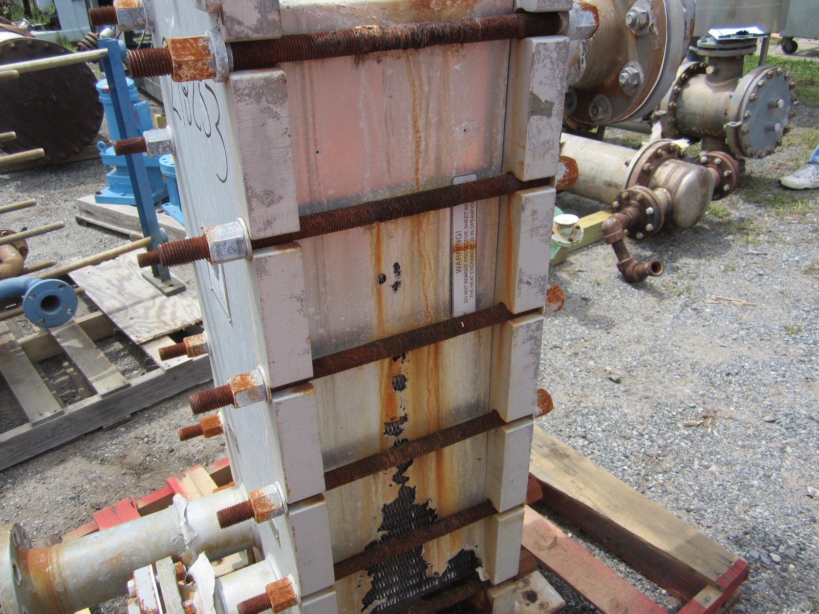 Titanium Alfa Laval Plate and Frame Heat Exchanger - IPP# 218253