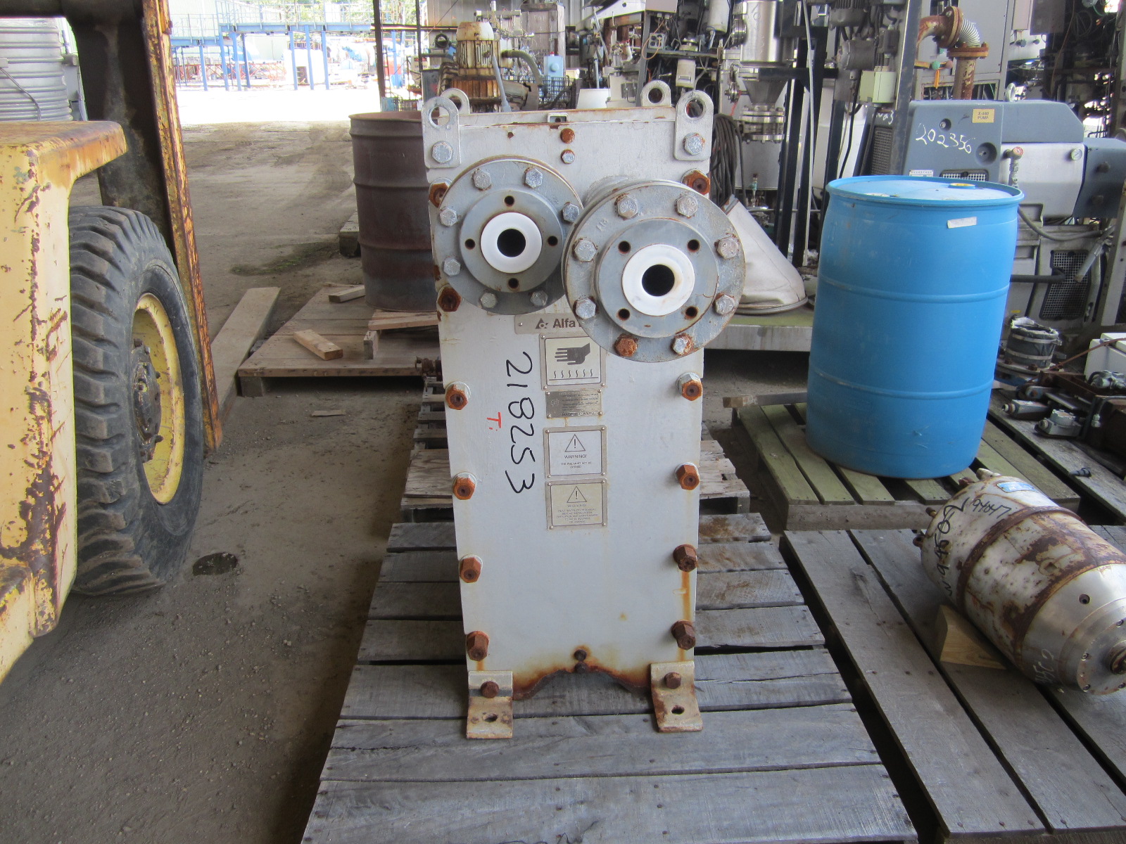 Titanium Alfa Laval Plate and Frame Heat Exchanger - IPP# 218253