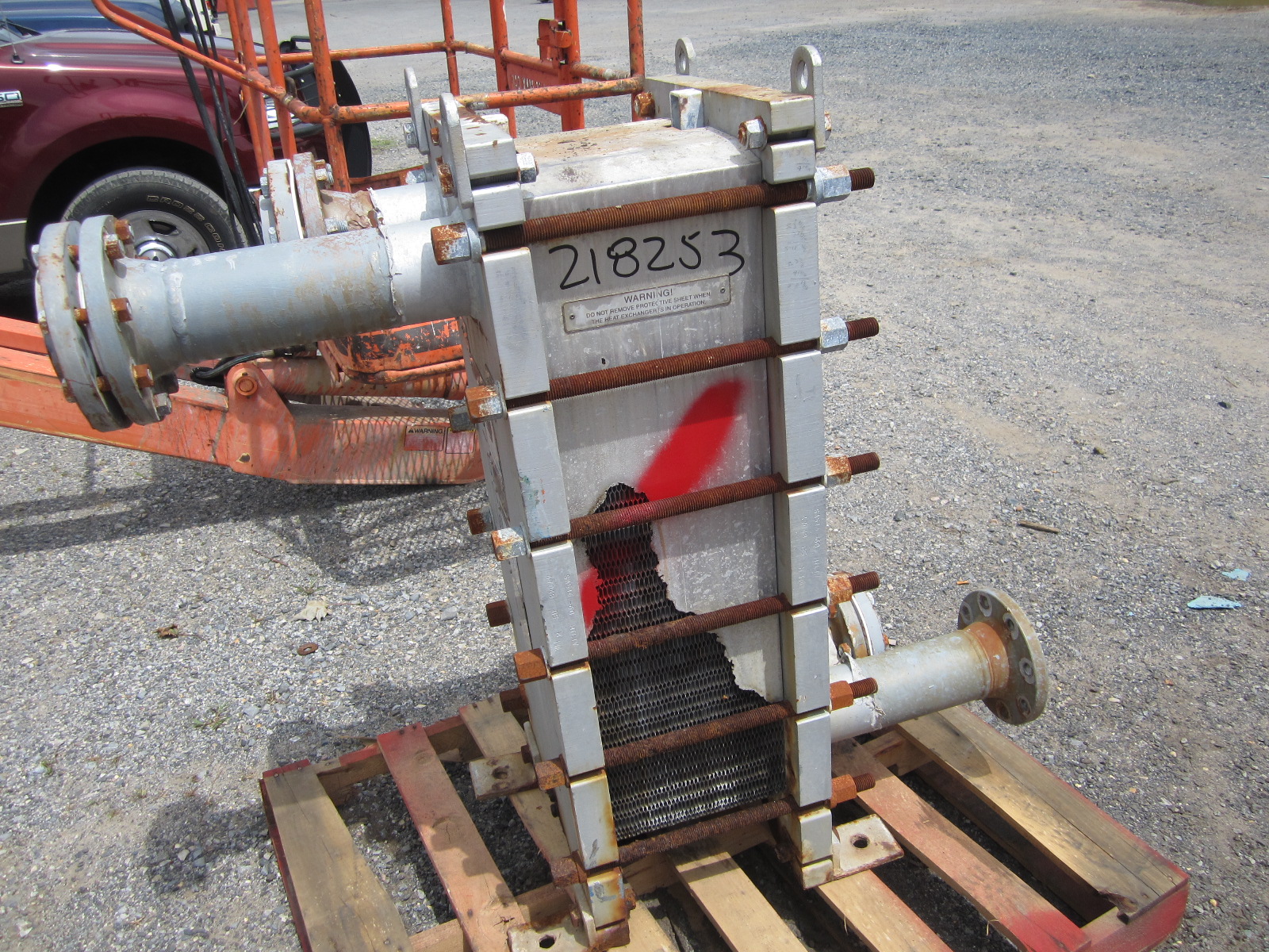 Titanium Alfa Laval Plate and Frame Heat Exchanger - IPP# 218253