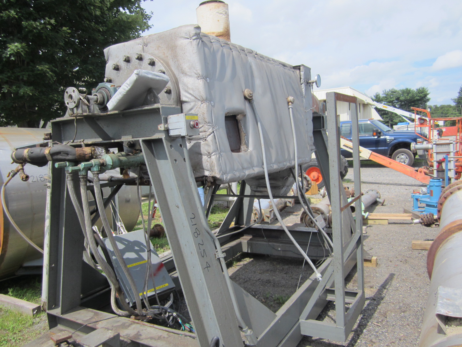  Stainless Steel 304 Ball Mill 1.59 m3 (56 ft3) For Sale - IPP# 218254