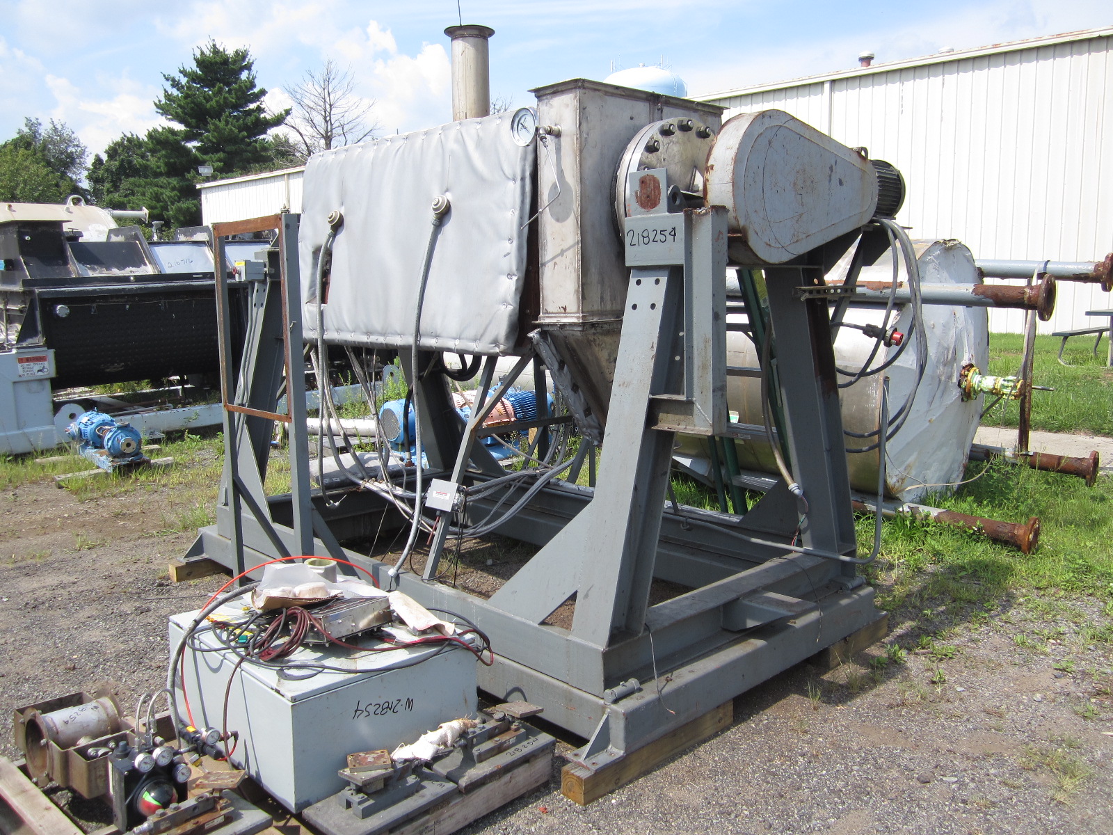  Stainless Steel 304 Ball Mill 1.59 m3 (56 ft3) For Sale - IPP# 218254
