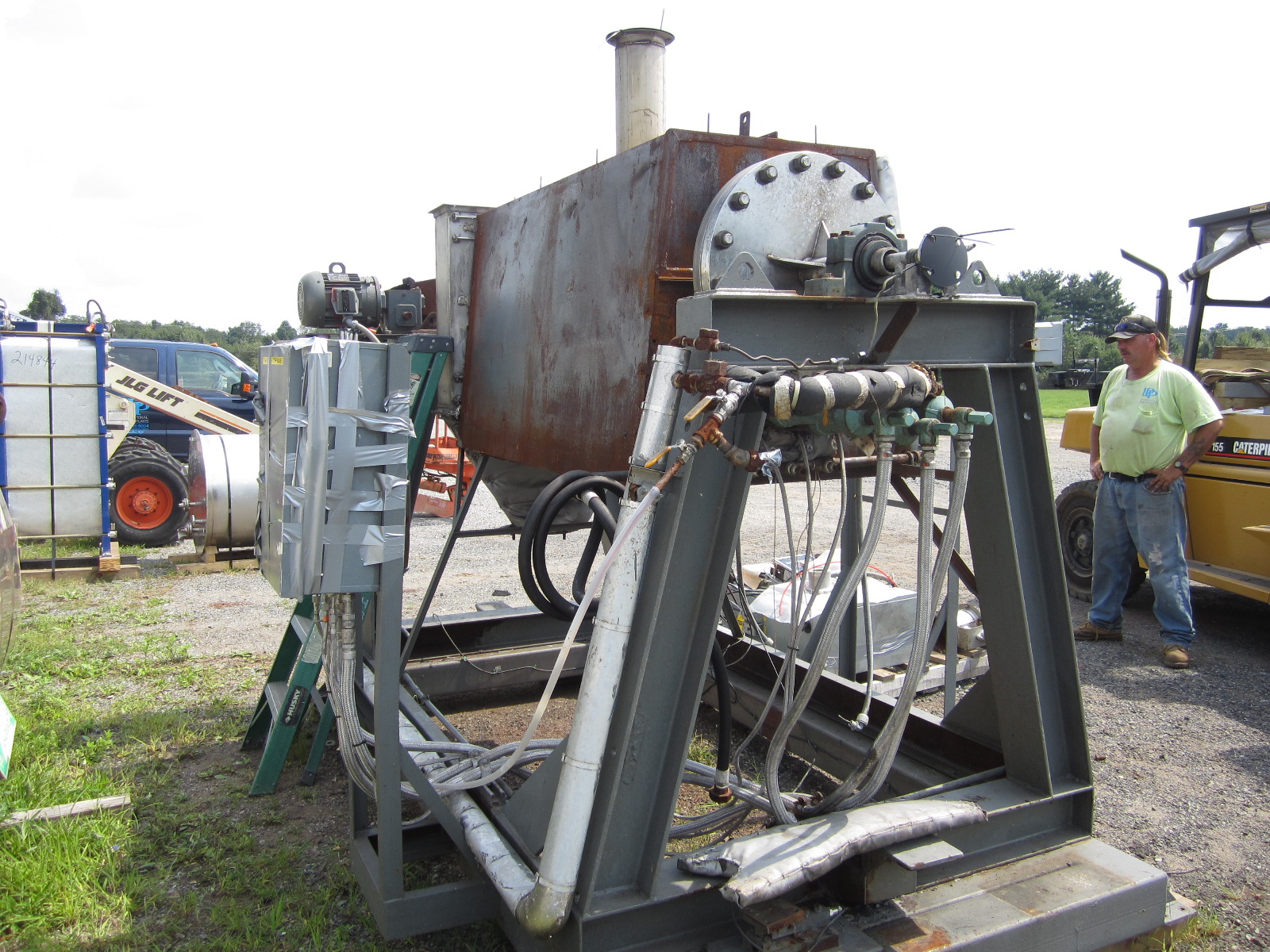  Stainless Steel 304 Ball Mill 1.59 m3 (56 ft3) For Sale - IPP# 218254
