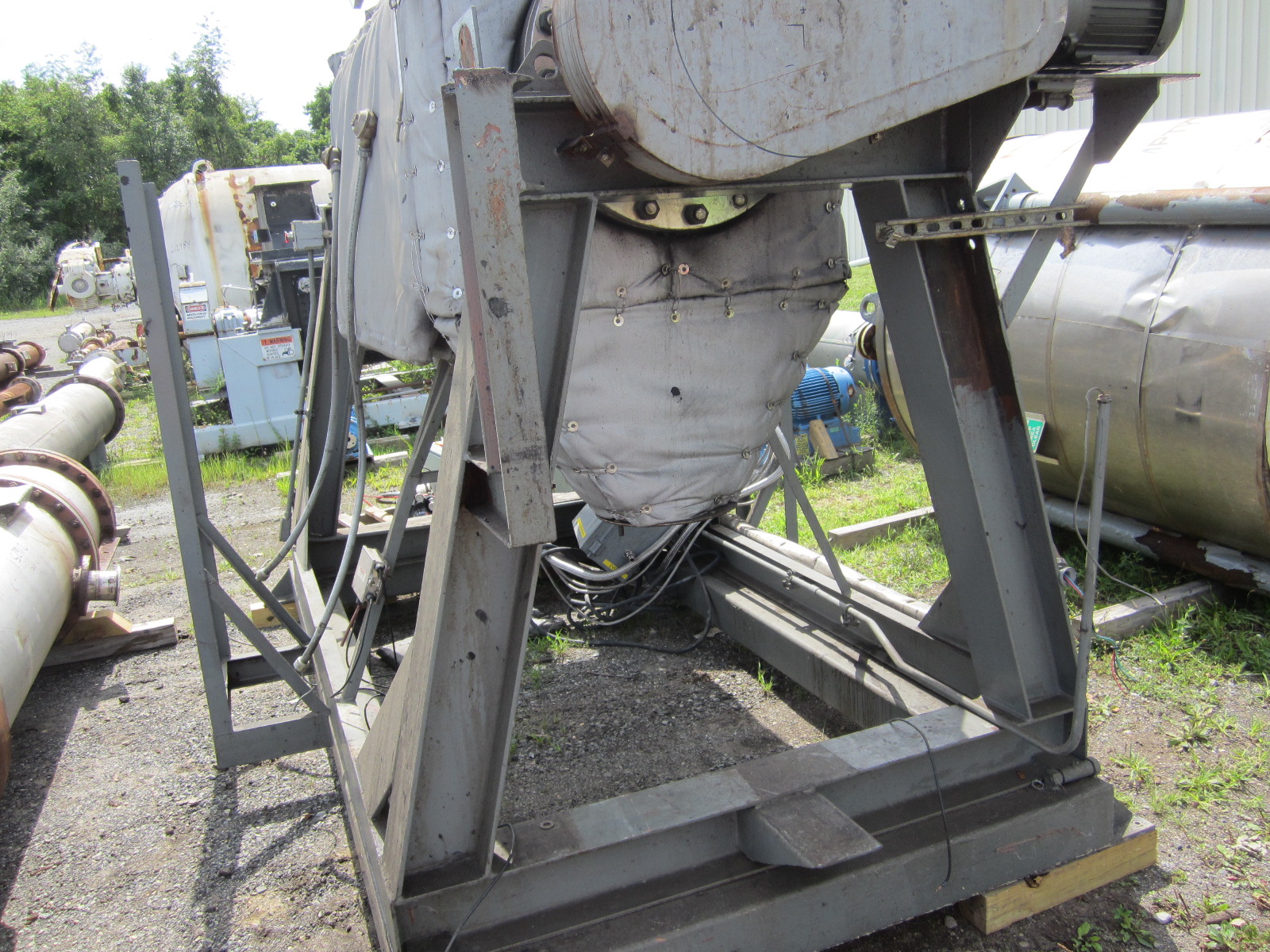  Stainless Steel 304 Ball Mill 1.59 m3 (56 ft3) For Sale - IPP# 218254
