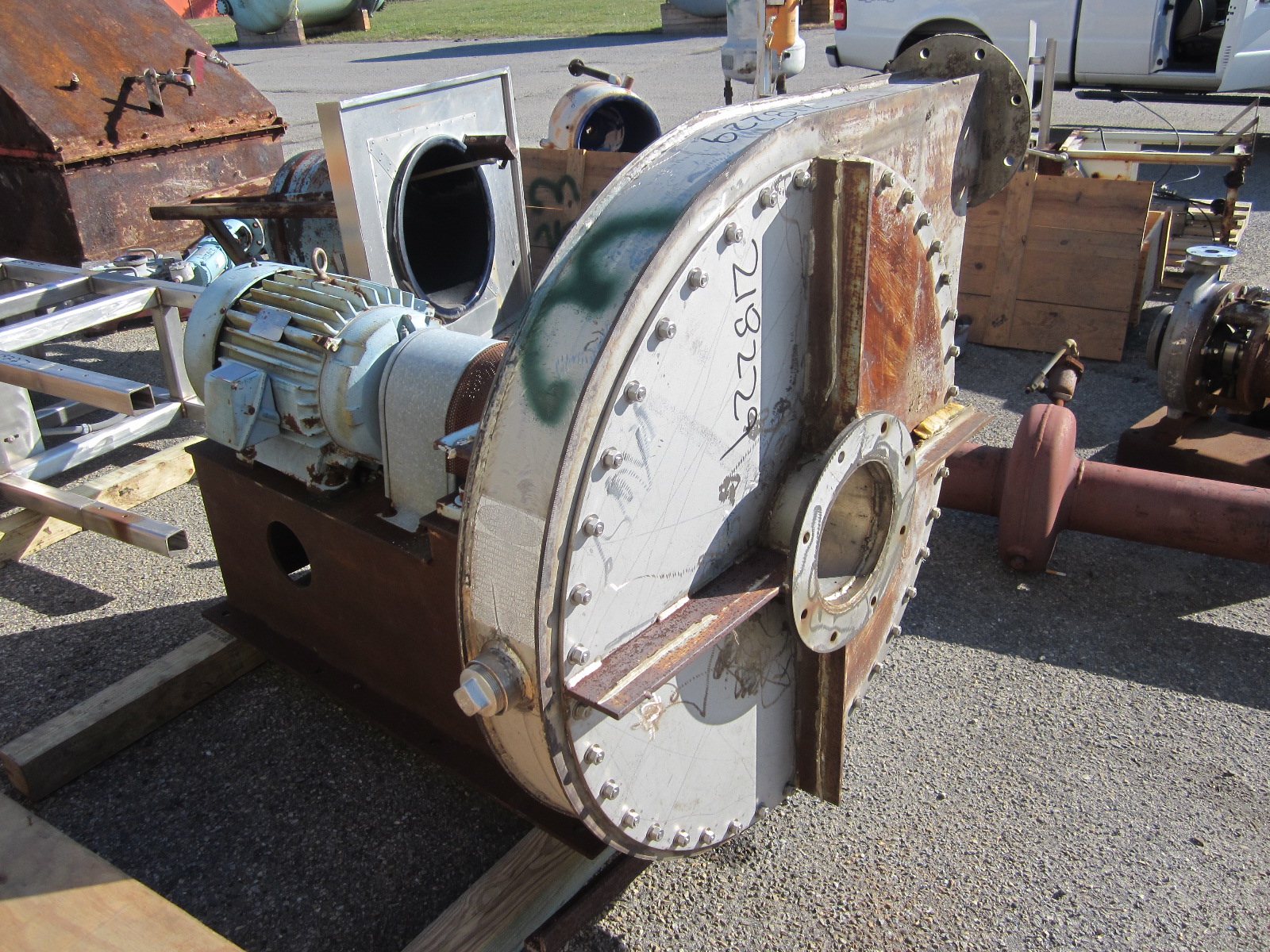   Blower 4,250 m3/h (2,500 CFM) Stainless Steel 316 For Sale - IPP# 218229