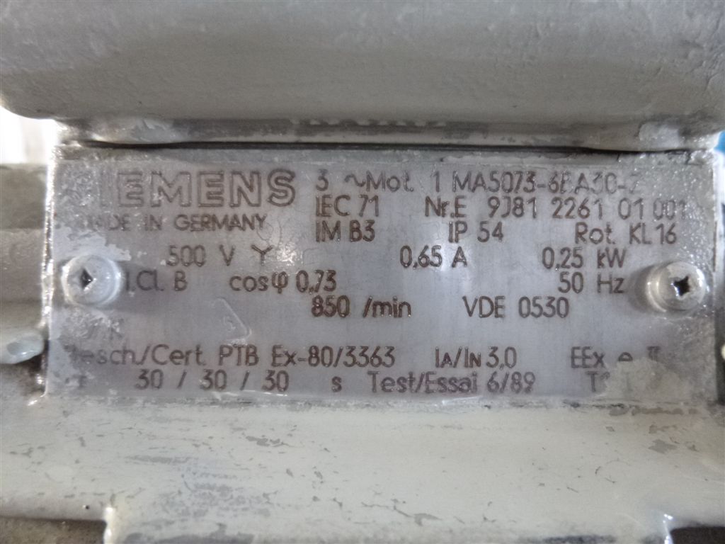  Stainless Steel Austenitic  Mixer-Disperser 17.5 kW (23.5 HP) For Sale - IPP# 219063