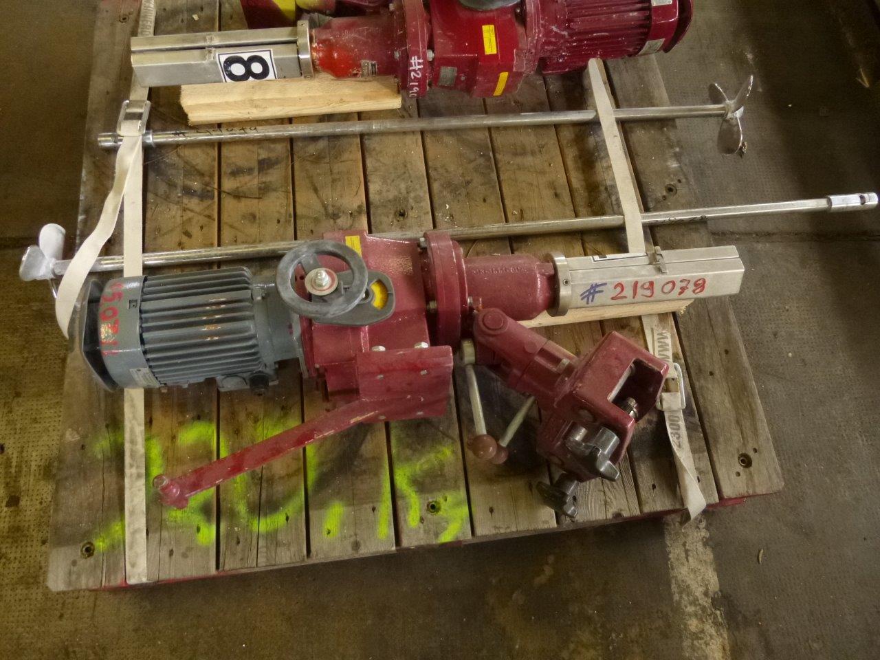  Drive Agitator 1.37 kW (1.84 HP) For Sale - IPP# 219078