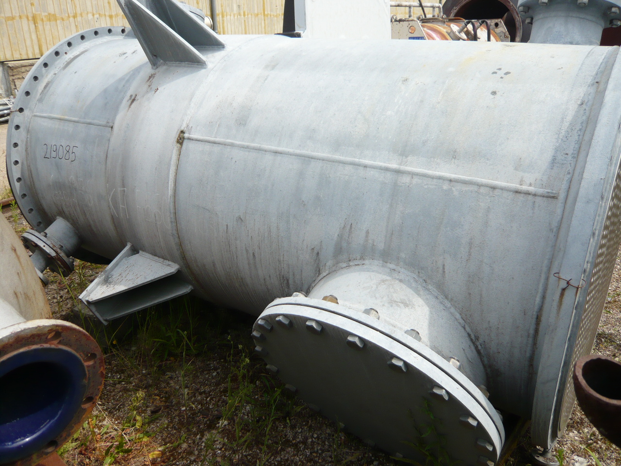  Shell and Tube Heat Exchanger 183 m² (1,950 ft²) Stainless Steel Austenitic For Sale - IPP# 219085