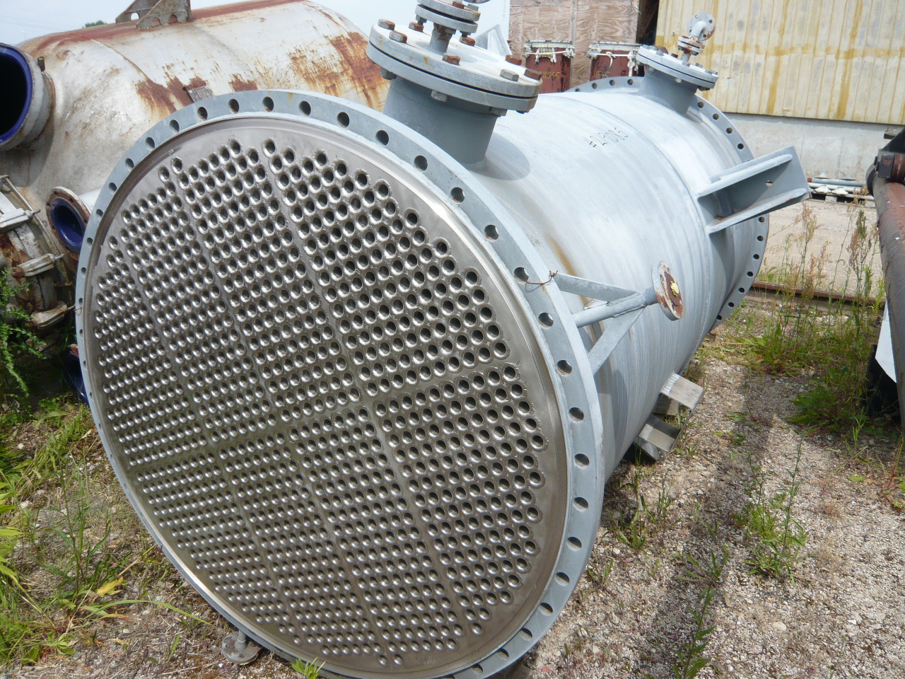  Shell and Tube Heat Exchanger 183 m² (1,950 ft²) Stainless Steel Austenitic For Sale - IPP# 219085