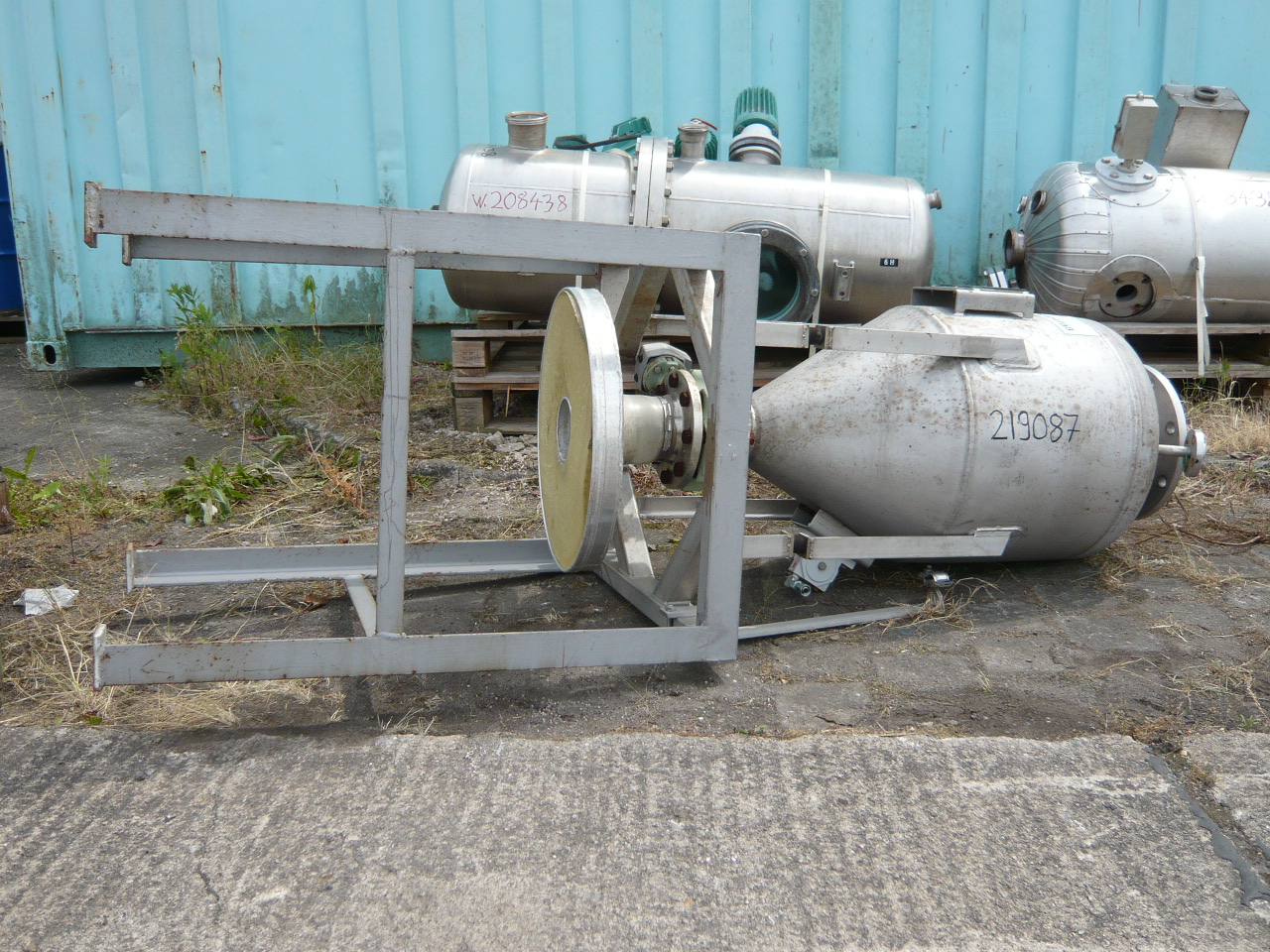   Bin 0.1 m3 (3.5 ft3) Stainless Steel 321 For Sale - IPP# 219087
