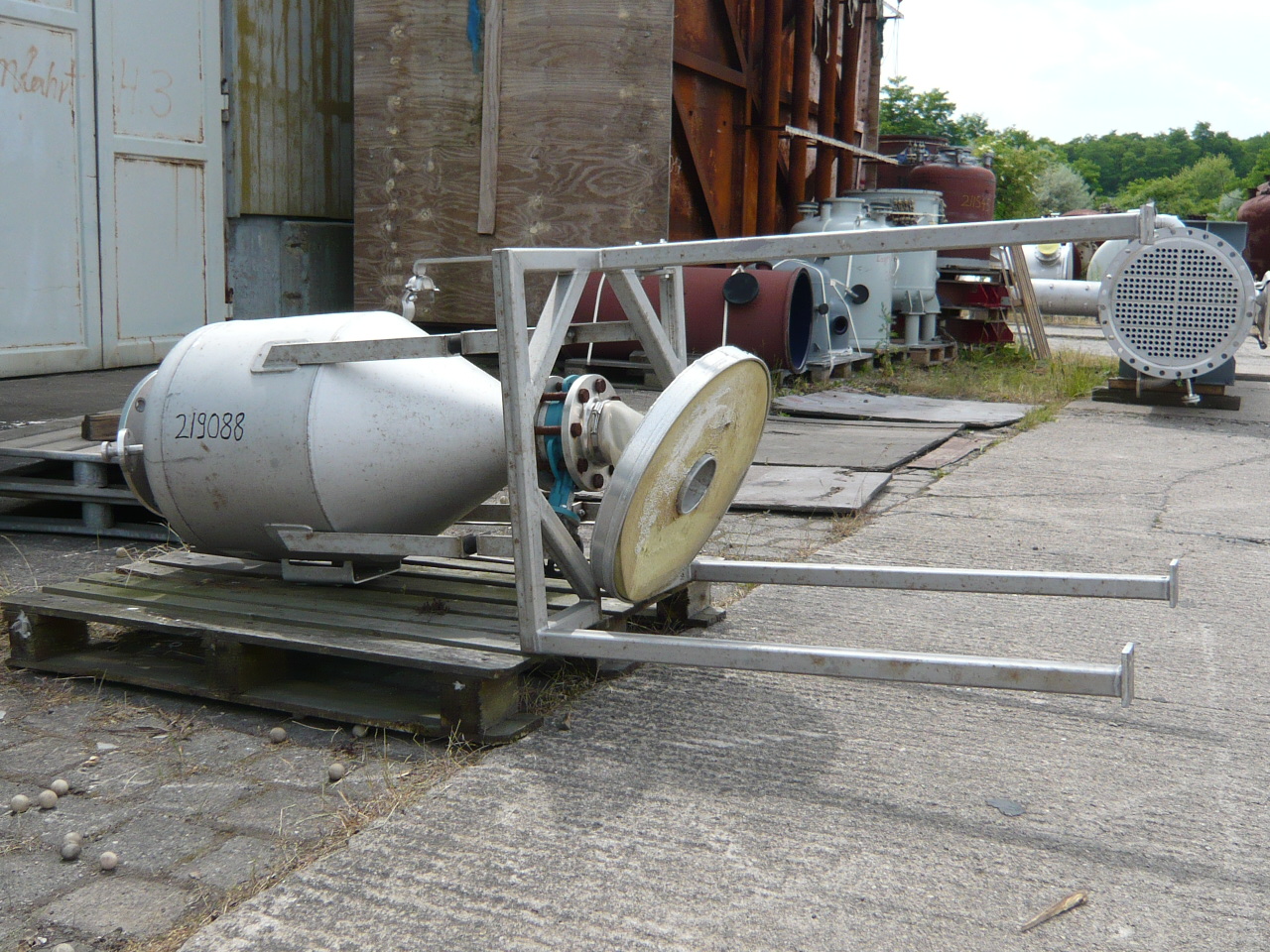   Bin 0.1 m3 (3.5 ft3) Stainless Steel 321 For Sale - IPP# 219088