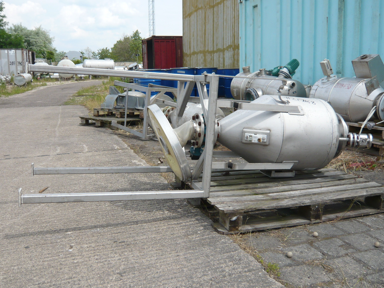   Bin 0.1 m3 (3.5 ft3) Stainless Steel 321 For Sale - IPP# 219088