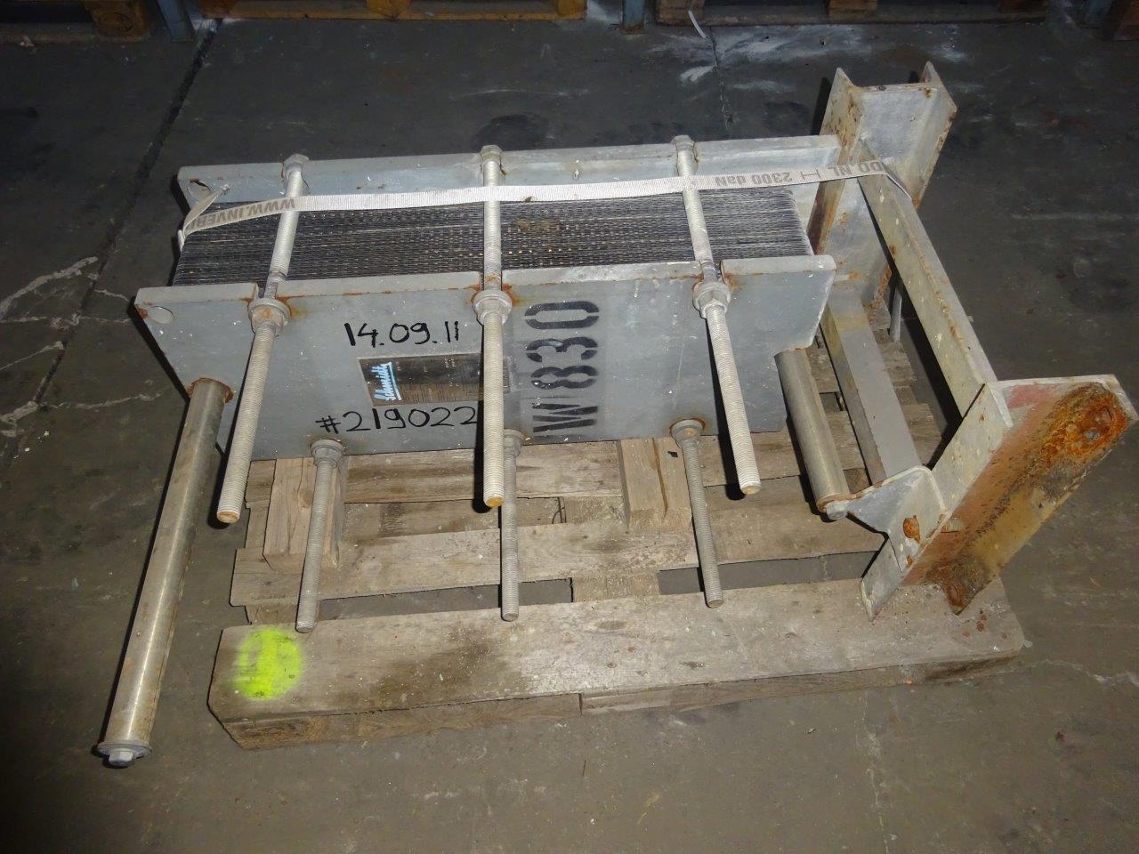  Plate and Frame Heat Exchanger 11.8 m² (127 ft²) Stainless Steel 316 For Sale - IPP# 219022