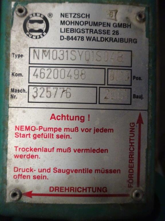  Stainless Steel Other Rotary Pump 2 m3/h (8.8 GPM) For Sale - IPP# 219171