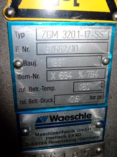  Stainless Steel Other Rotary Valve 250 mm (9.8 in) For Sale - IPP# 219122