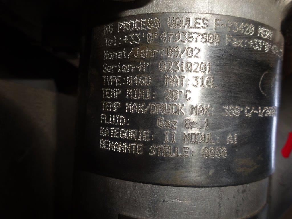  Stainless Steel 316 Miscellaneous Valve  For Sale - IPP# 219242