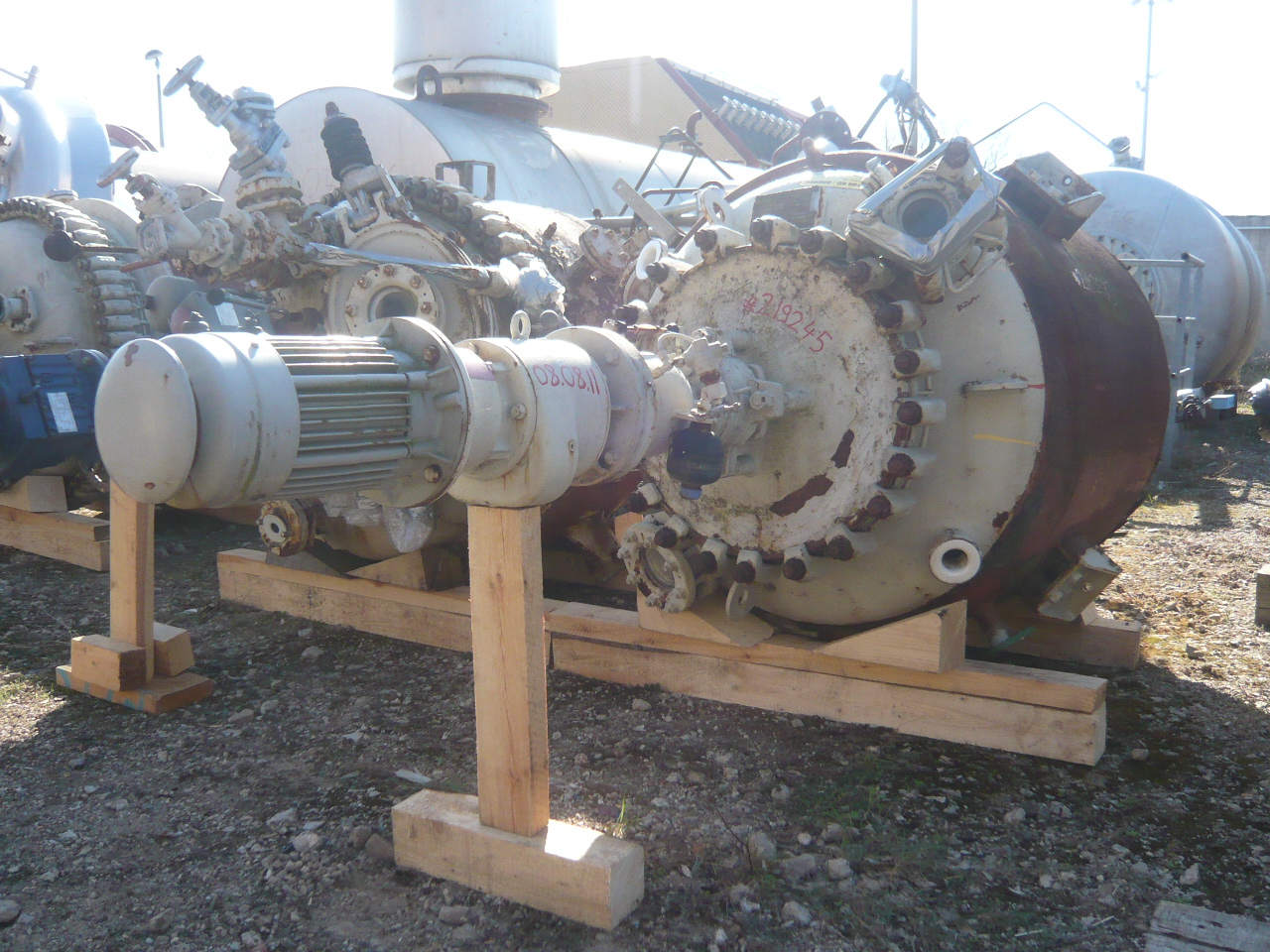 Glasslined Pfaudler RB Batch-Type Agitated Reactor - IPP# 219245