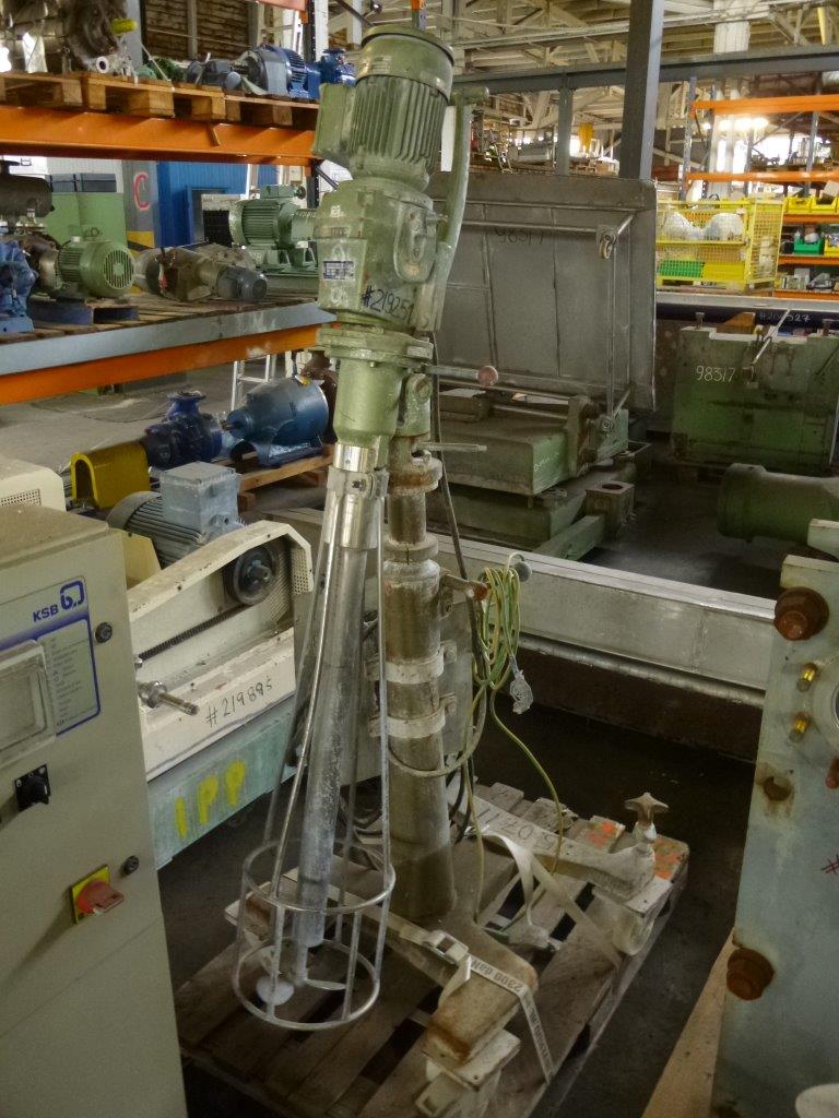  Stainless Steel Other Drive Agitator 0.75 kW (1.01 HP) For Sale - IPP# 219251
