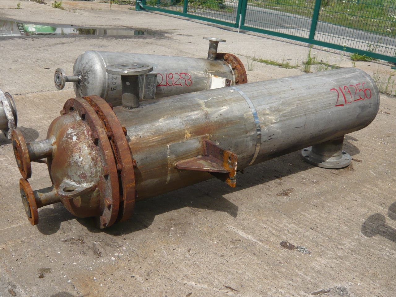  Shell and Tube Heat Exchanger 6 m² (64.6 ft²) Stainless Steel Austenitic For Sale - IPP# 219256