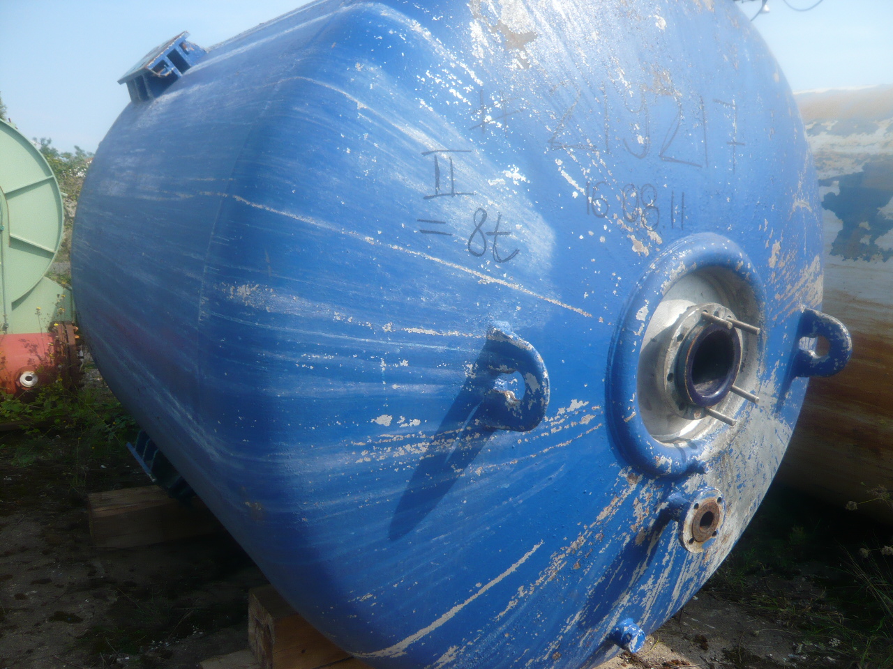 Glasslined DeDietrich STU Batch-Type Agitated Reactor - IPP# 219217