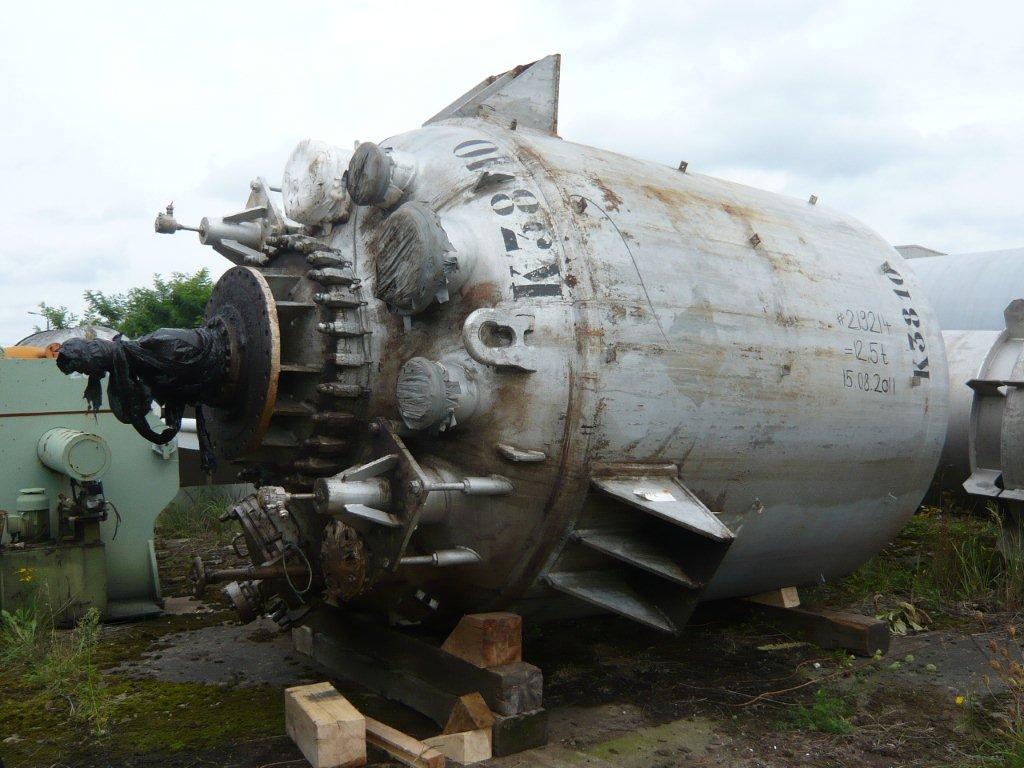 Glasslined DeDietrich CE Batch-Type Agitated Reactor - IPP# 219214