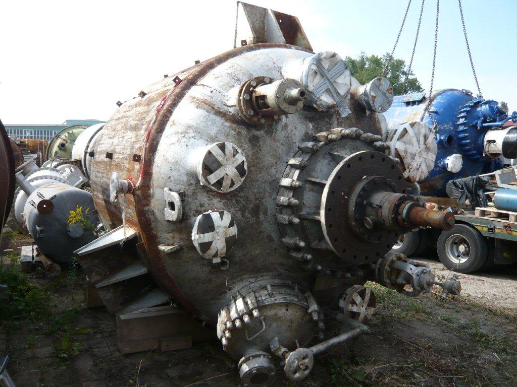 Glasslined DeDietrich CE Batch-Type Agitated Reactor - IPP# 219216