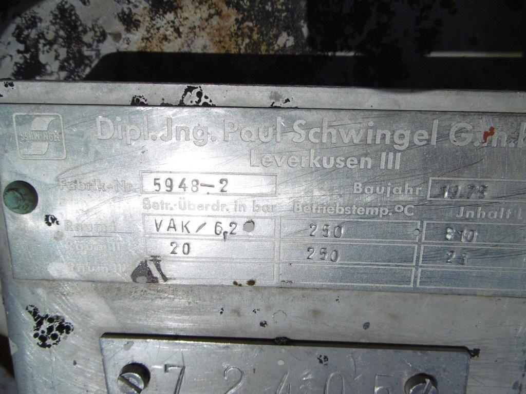 Stainless Steel Other Paul Schwingel GmbH  Tank - IPP# 219227