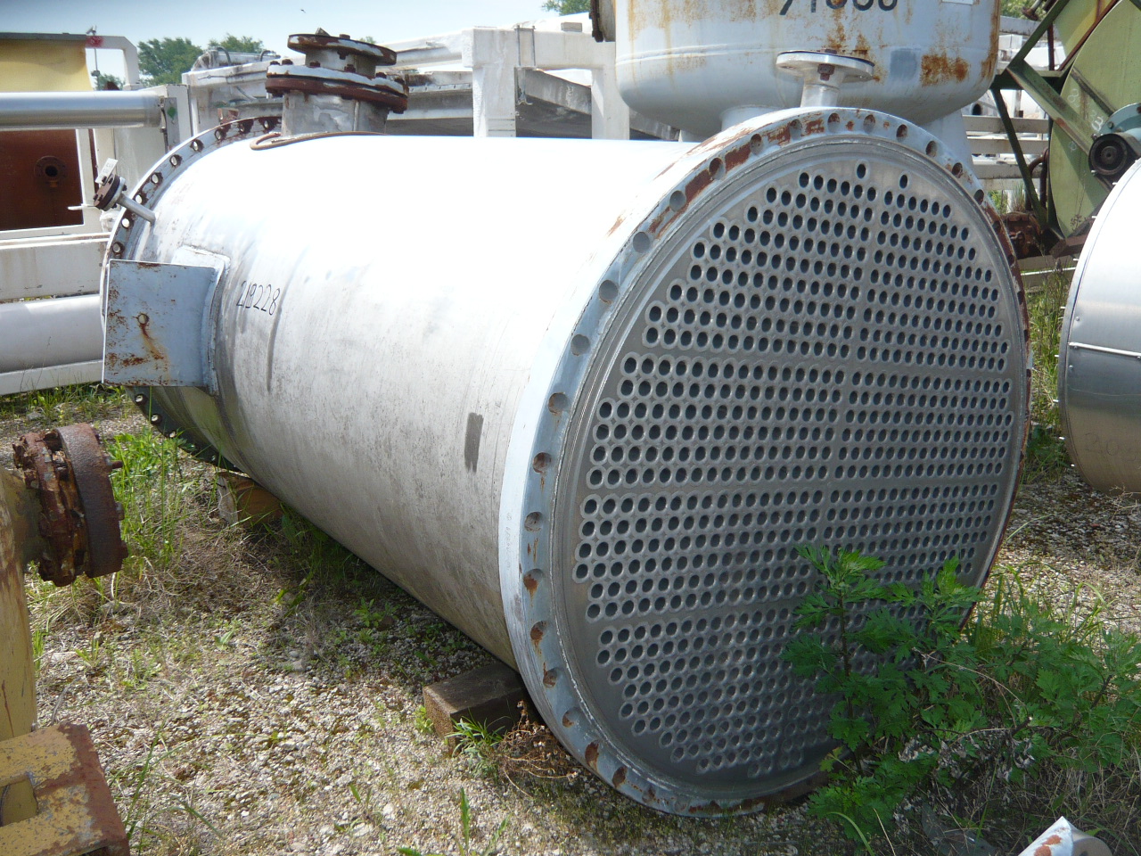  Shell and Tube Heat Exchanger 152 m² (1,650 ft²) Stainless Steel Austenitic For Sale - IPP# 219228