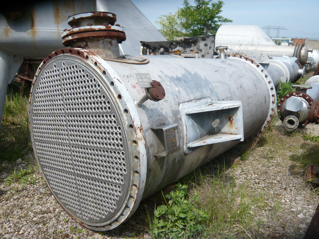  Shell and Tube Heat Exchanger 152 m² (1,650 ft²) Stainless Steel Austenitic For Sale - IPP# 219228