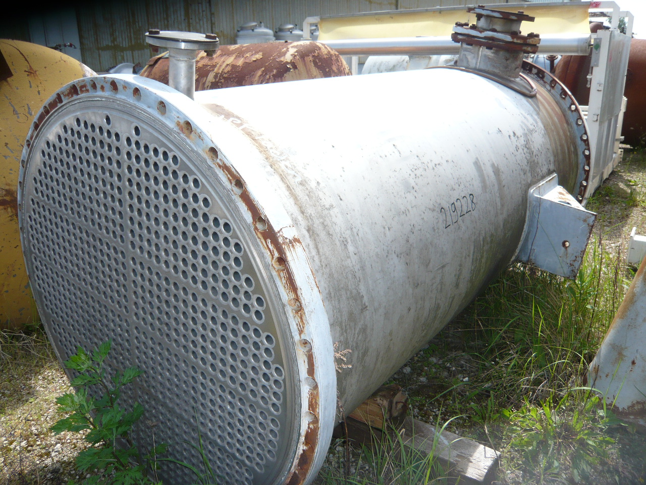  Shell and Tube Heat Exchanger 152 m² (1,650 ft²) Stainless Steel Austenitic For Sale - IPP# 219228