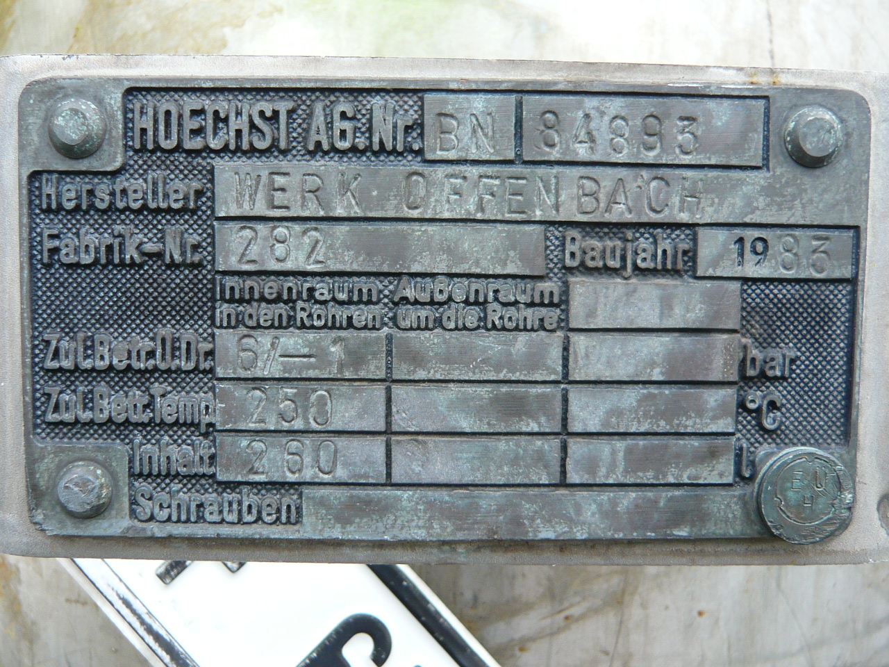   Pump-Vacuum 500 m3/h (294.3 CFM) Stainless Steel 316 For Sale - IPP# 219547