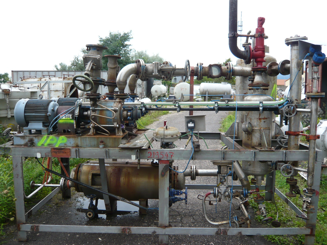   Pump-Vacuum 500 m3/h (294.3 CFM) Stainless Steel 316 For Sale - IPP# 219547