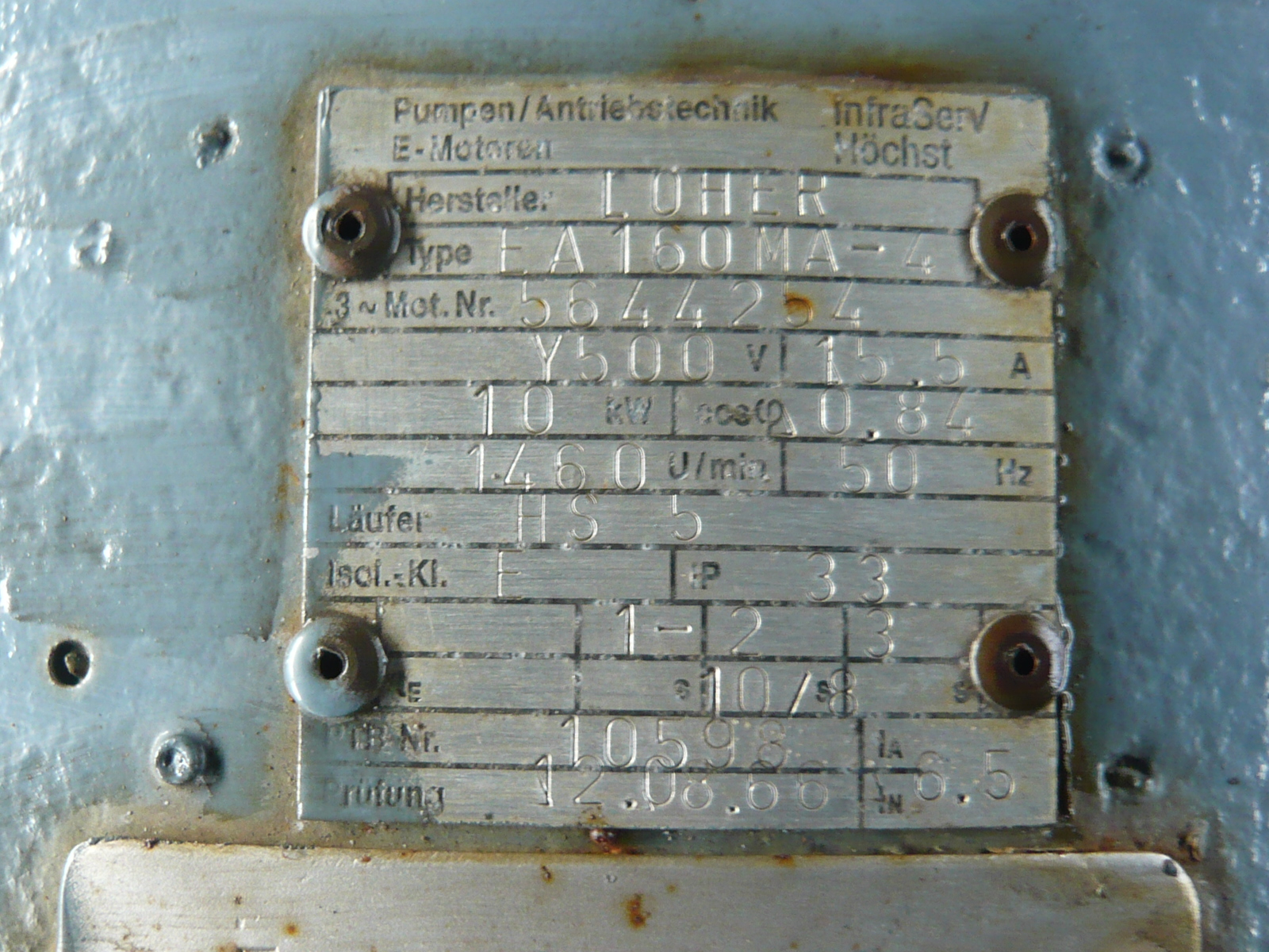   Pump-Vacuum 500 m3/h (294.3 CFM) Stainless Steel 316 For Sale - IPP# 219547