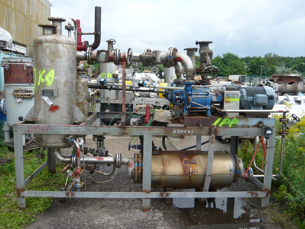   Pump-Vacuum 500 m3/h (294.3 CFM) Stainless Steel 316 For Sale - IPP# 219547