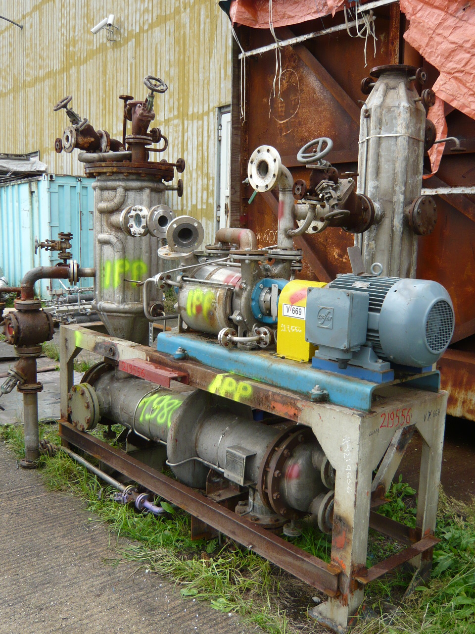   Pump-Vacuum 580 m3/h (341.4 CFM) Stainless Steel 316 For Sale - IPP# 219556