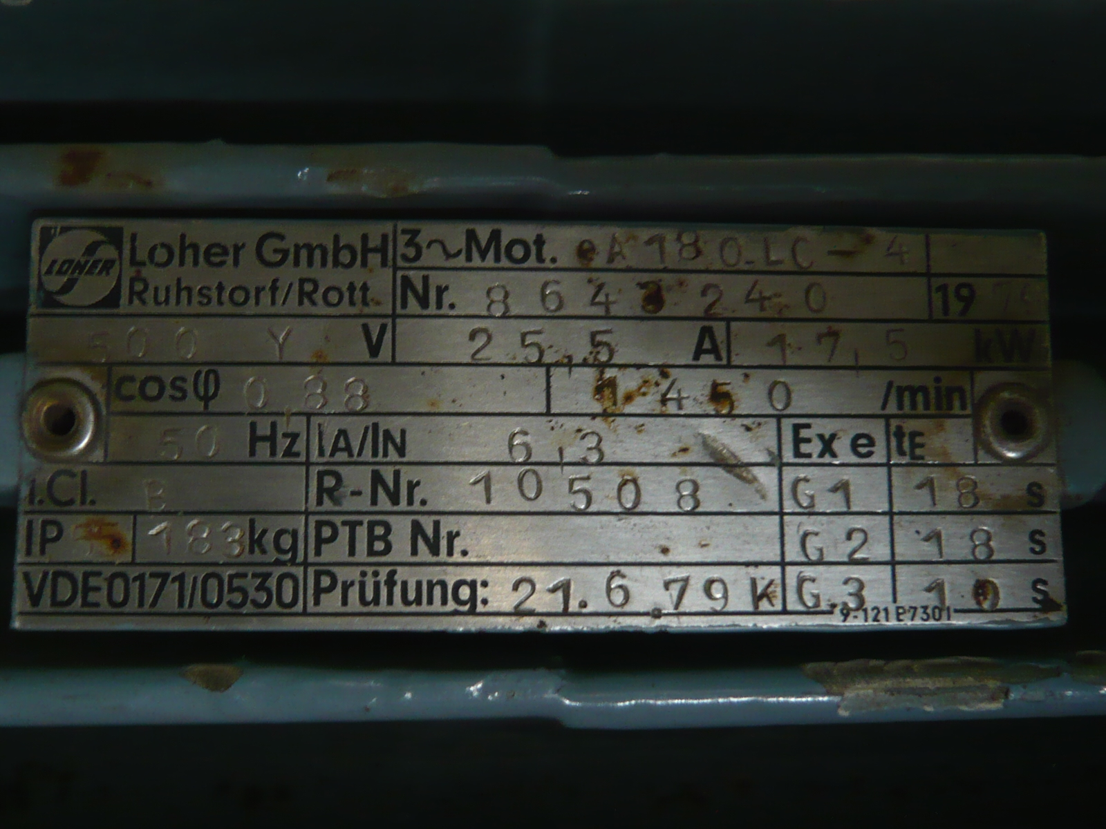   Pump-Vacuum 580 m3/h (341.4 CFM) Stainless Steel 316 For Sale - IPP# 219556