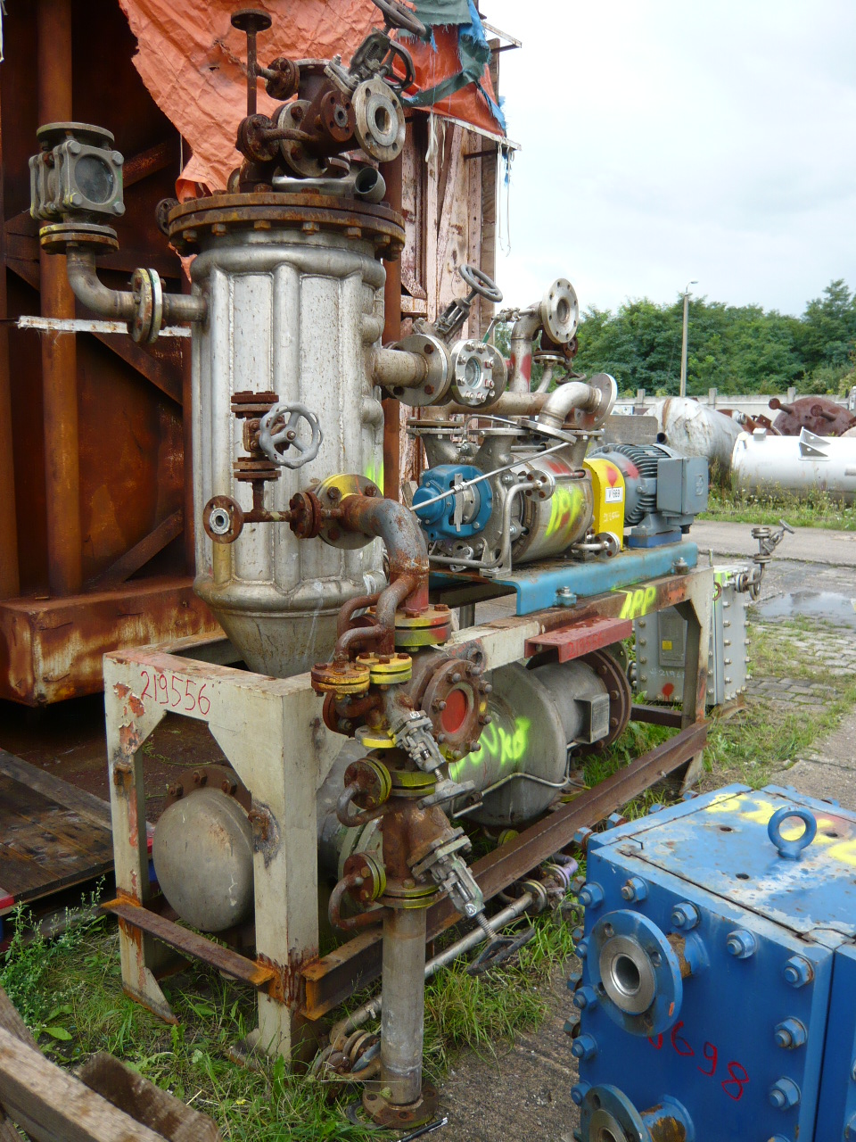   Pump-Vacuum 580 m3/h (341.4 CFM) Stainless Steel 316 For Sale - IPP# 219556
